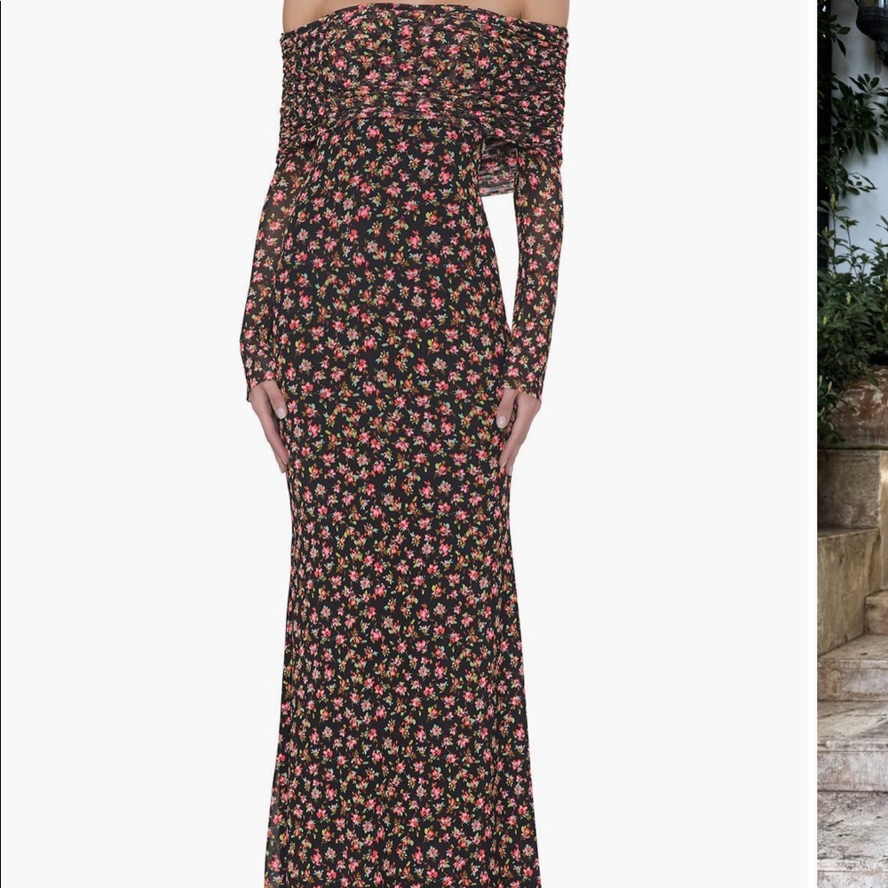 Beautiful Long mesh AFRM dress from Nordstrom worn once.